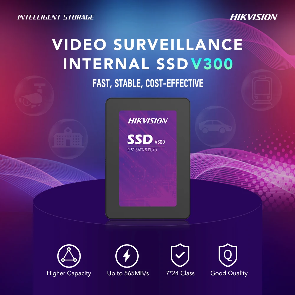 SSD-накопитель Hikvision V300 2 5 дюйма 1 ТБ 330/512/1024 ГБ