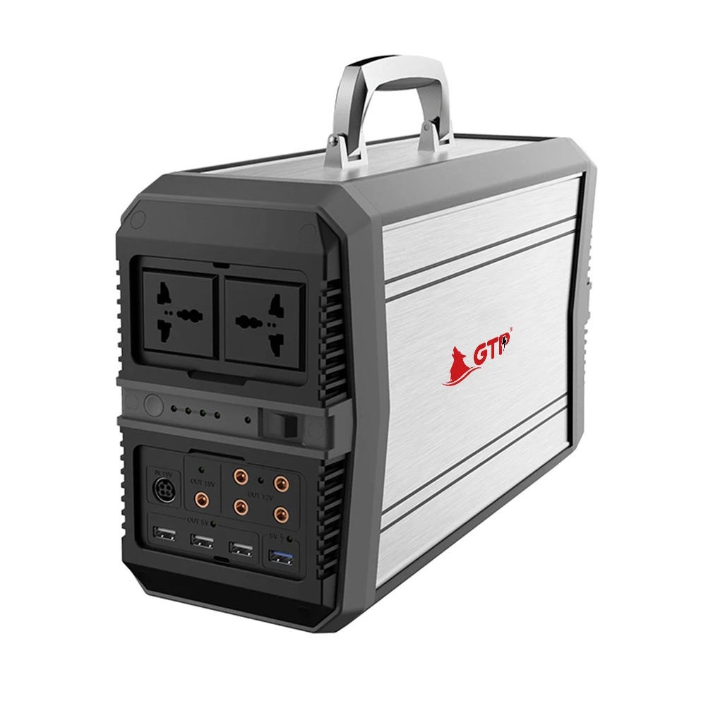 Greatpower Power Bank Portable Solar Battery 200w Ac Output Power Station Solar For Outdoor Camping 500W Portable Solar Power