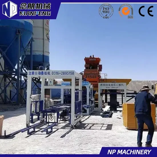 QT12-15D полностью автоматическая машина для производства кирпича в Эфиопии