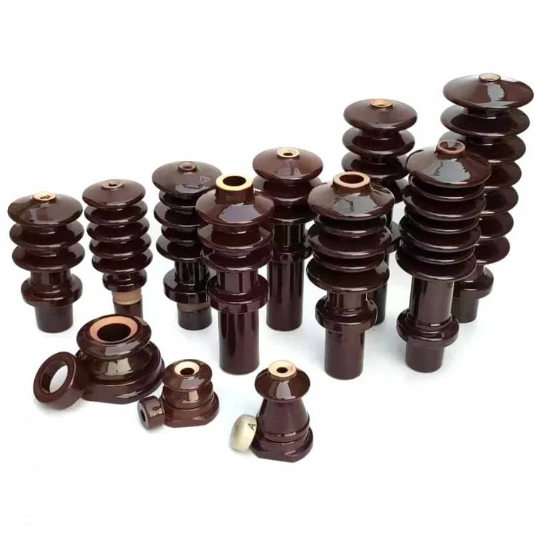 Manufacturer produces power line insulators, high-voltage line porcelain bottles, outdoor column type porcelain bottles