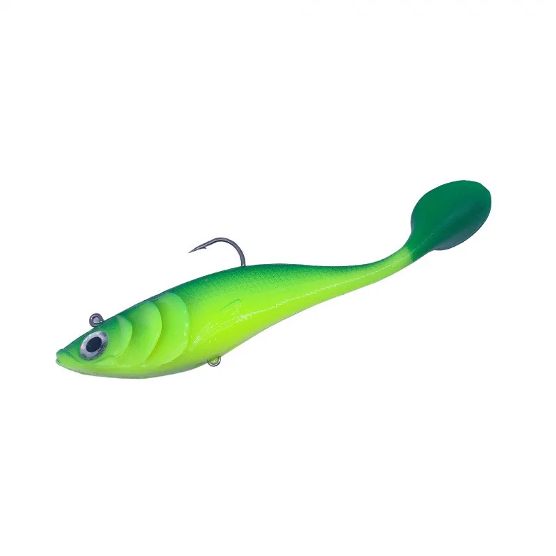 Artificial Soft Lure With Lead Inside Crank Hook Jigging Bass Pike Wobblers Jig Lure