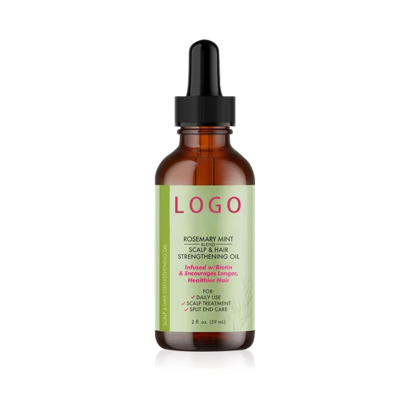 Органическое эфирное масло для роста волос с розмарином