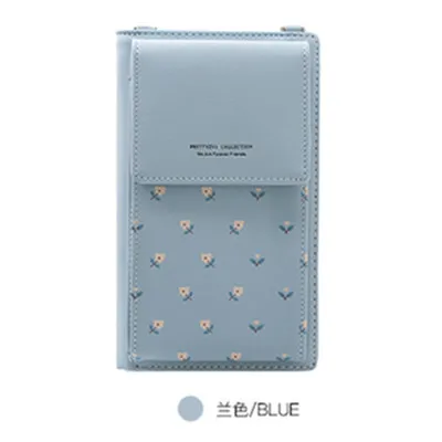 Korean fashion flower purse  printing bags large capacity ladies wallet