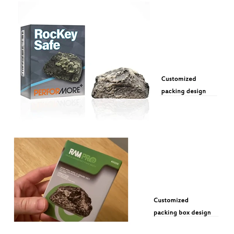 Yiwu Soobo Custom Creative Faux Rock Key Hider key