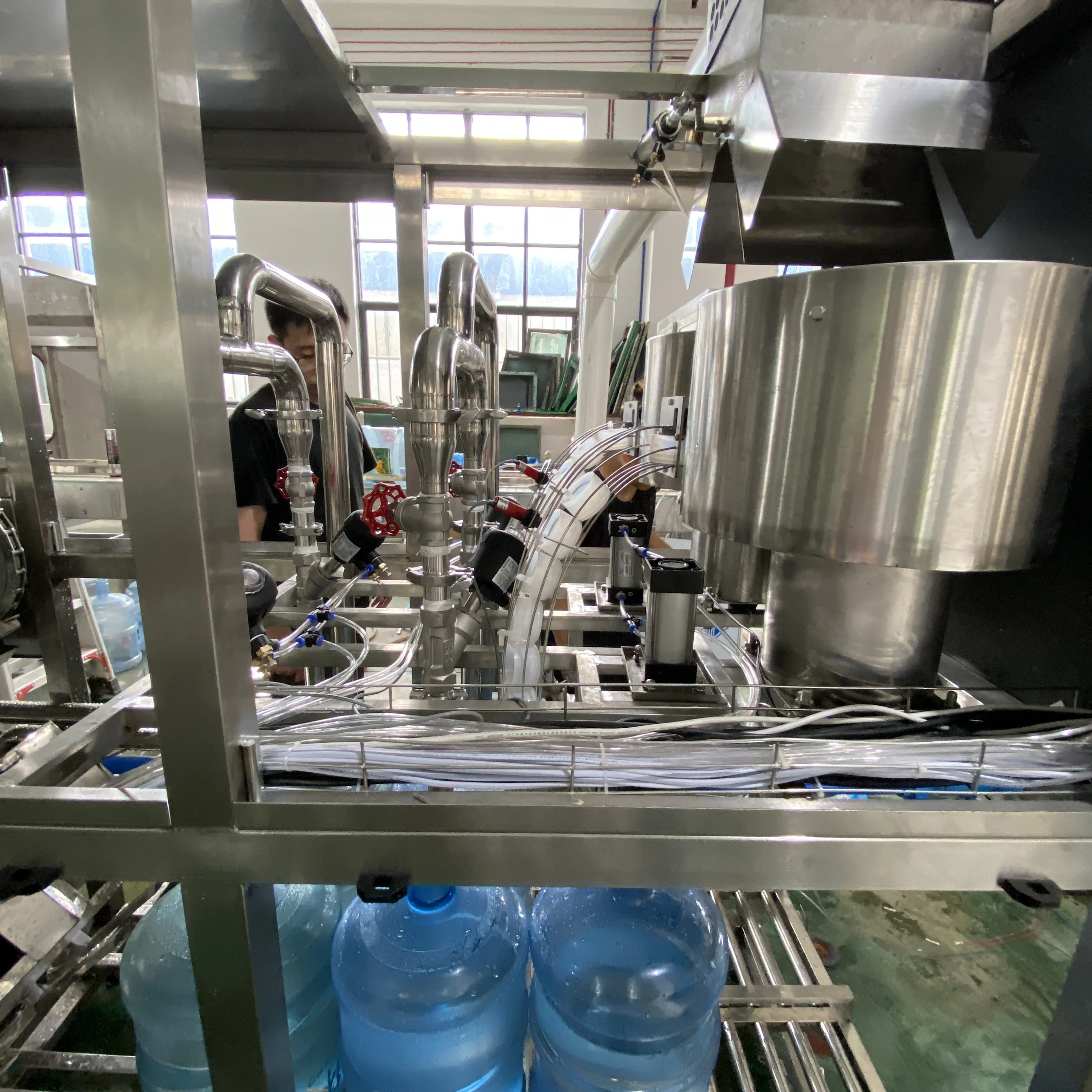 High quality automatic five gallon filling machine equipment/drinking machine production line