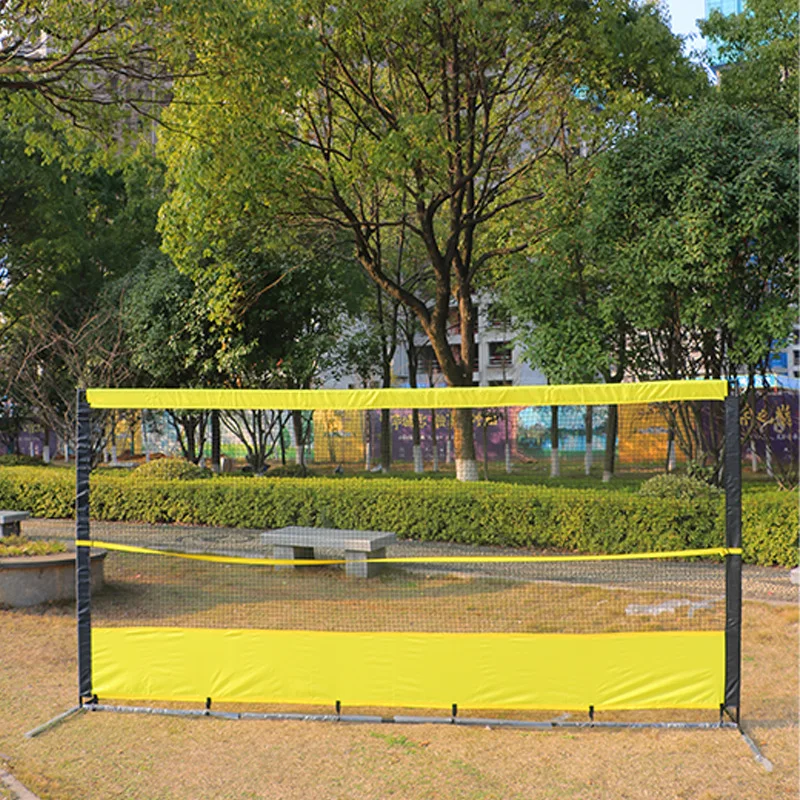 Portable 3.6*1.8m Squash Tennis Rebounder 12*6ft Tennis Rebound Net Squash Rebounder Tennis Softball Practice Screen Net