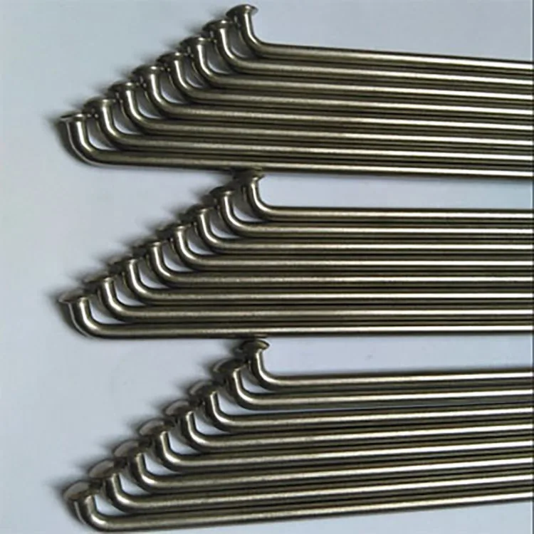 Manufacturer Gr5 titanium spokes and nipples for motorcycle