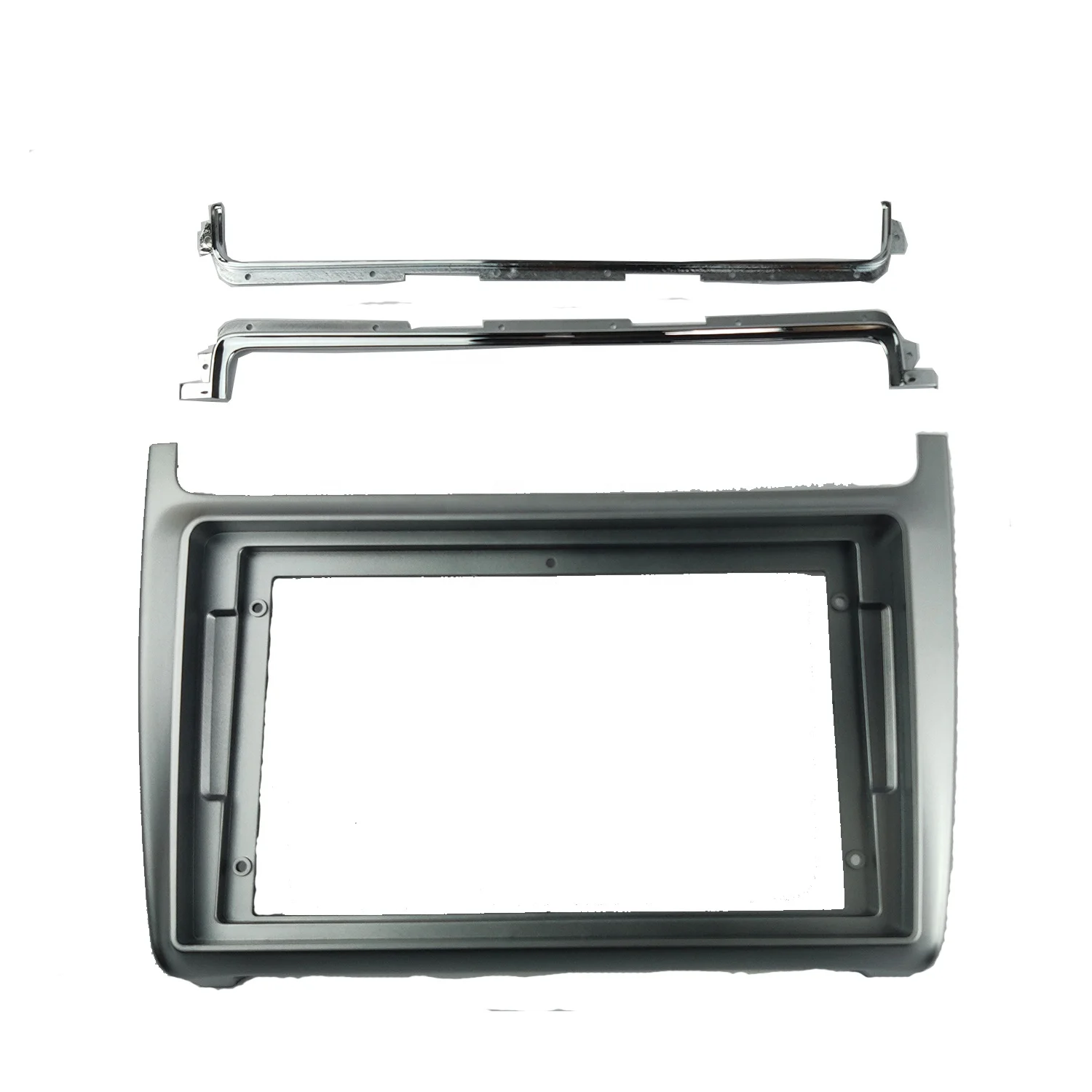 9 INCH Radio Frame for VOLKSWAGEN Polo 2014+ Stereo GPS DVD Player Install Panel Surround Trim Face Plate Dash Mount kit Bezel