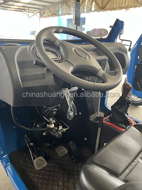 3 tons 4 tons 22hp 24hp 26hp 28hp 34hp heavy Cargo Diesel Motorized Tipper Three Wheeler Dump Tricycle for Africa