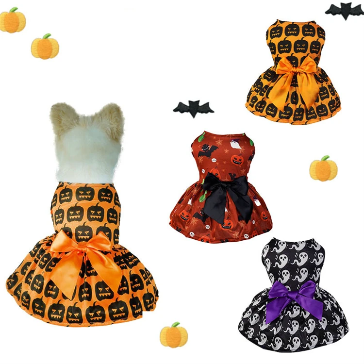 Wholesale New Halloween Dog Clothes Pet Shirts Breathable Costume Halloween Clothes With Factory Direct Sale Price