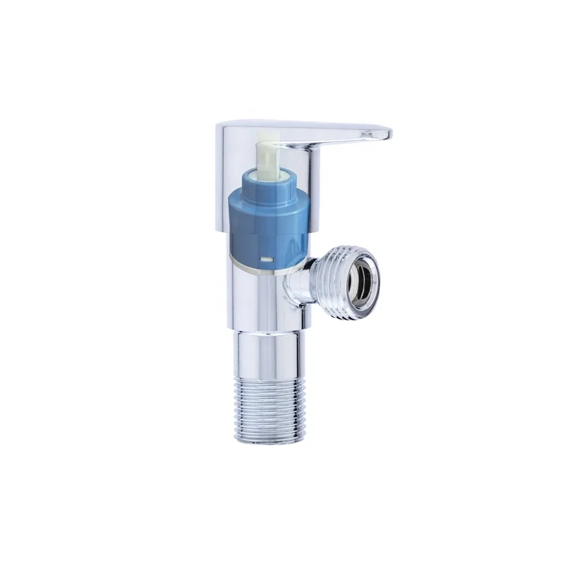 Wholesale price sanitary fitting 304 stainless steel angle valve family angle stop cock valve