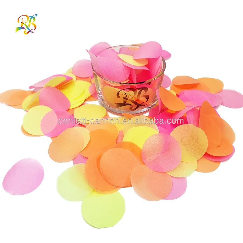 factory price Flame Retardant Streamer Paper Confetti For Party Event Stage Effect