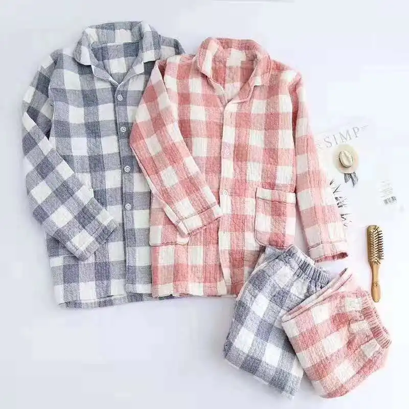 
2020 wholesale new style adult pajamas for COUPLE 