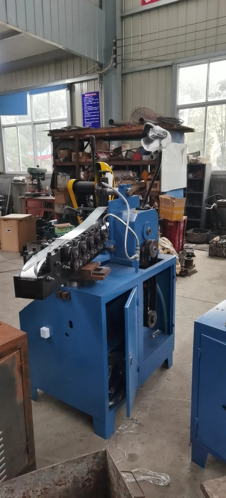 Prestressed Corrugated Pipe Rolling Machine 200 Type Spiral Corrugated Pipe Machine for Bridge Construction