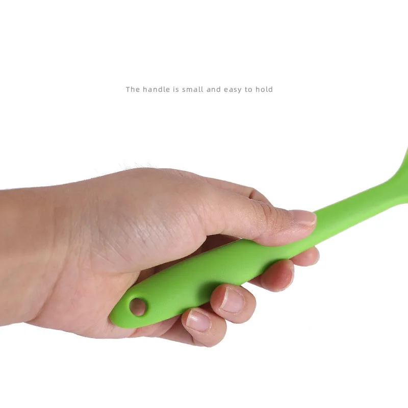Food Safe BPA Free Silicone Spatula Heat Resistant Non-Stick Rubber Cake Cream Scraper Mixing Tool for Baking
