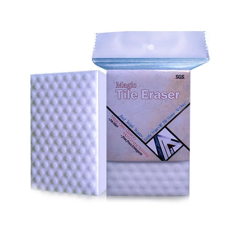new marble and granite stain cleaning product  Floor Tile magic Eraser Melamine Sponge Wholesale Multi-function cleaning pad