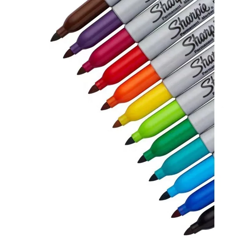 Sharpie Black Blue Red Color Permanent Marker Pen with fine tip