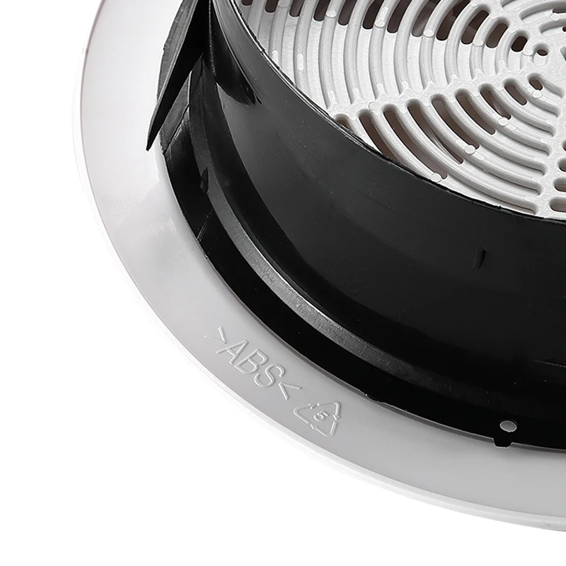 Пластиковая настенная вентиляционная крышка из АБС-пластика, Потолочная пластиковая вентиляционная решетка против насекомых и засорения