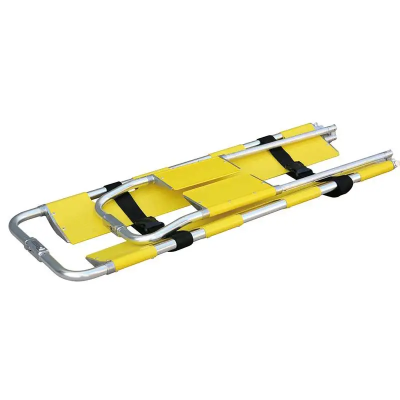 Factory direct supply aluminum shovel stretcher medical first aid folding shovel stretcher multifunctional stretcher