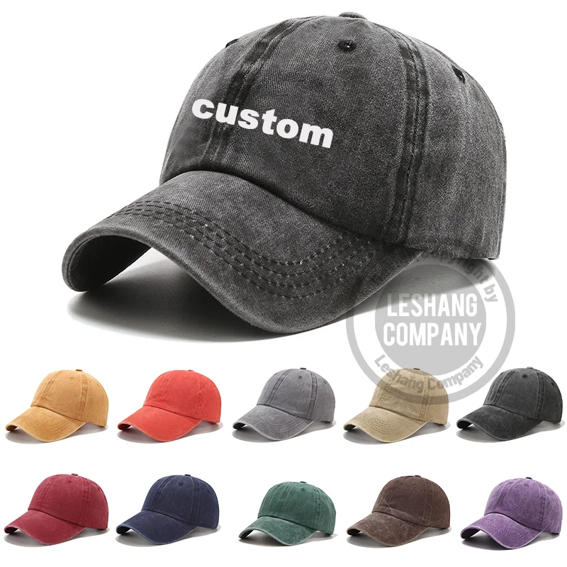 Бейсболки из хлопчатобумажной ткани