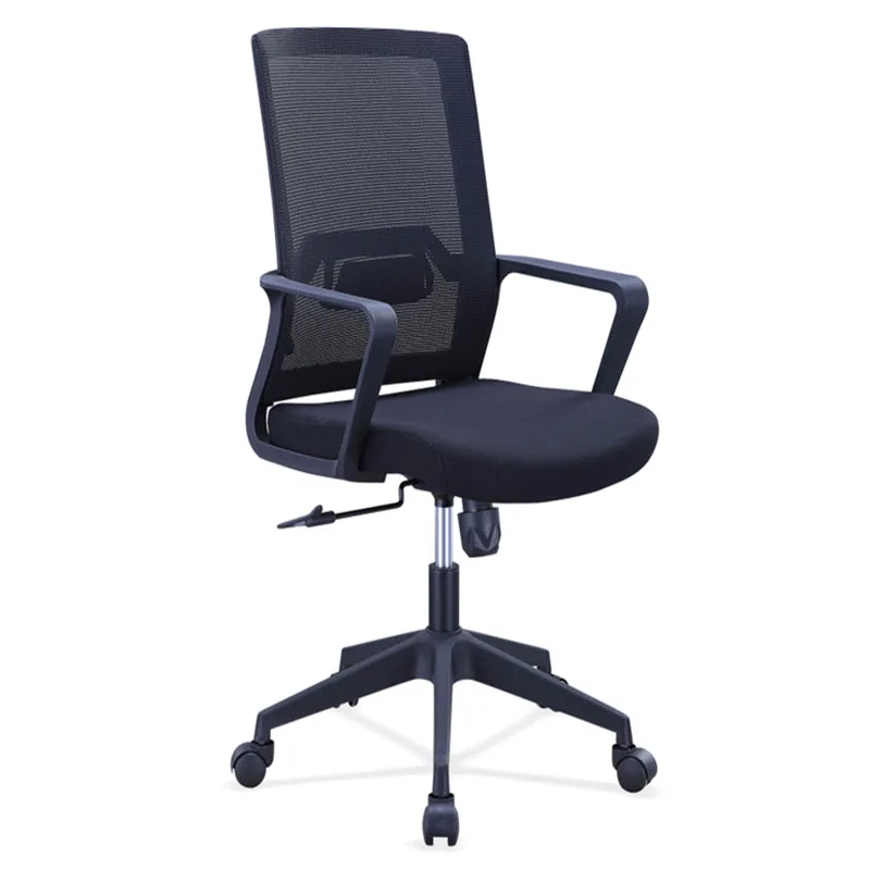 Высокое качество Лучшая цена Современный эргономичный офисный стул с высокой спинкой полностью из ткани подголовником