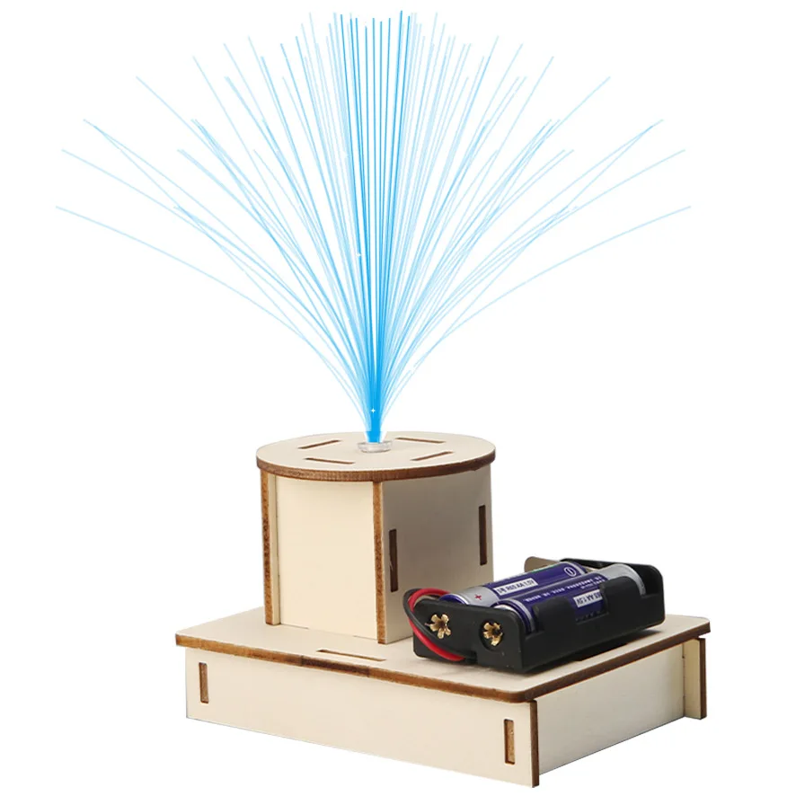Primary School Students Science Experiment Stem Manual Work Material Package Colorful Fiber Optic Light Teaching Toys