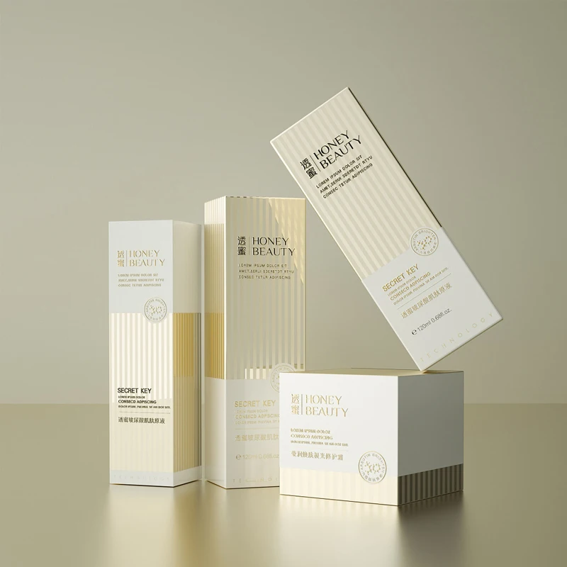 Customization Luxury Skin Care Products Perfume Cardboard Skin Care Serum Card Box product packaging custom boxes folding box