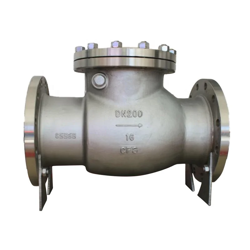 API 600 Swing Hydraulic General Pn 40 Check Valve Standard Ptfe General Oil Return 4 Inch Water Gas Oil Air Ect Check Valve