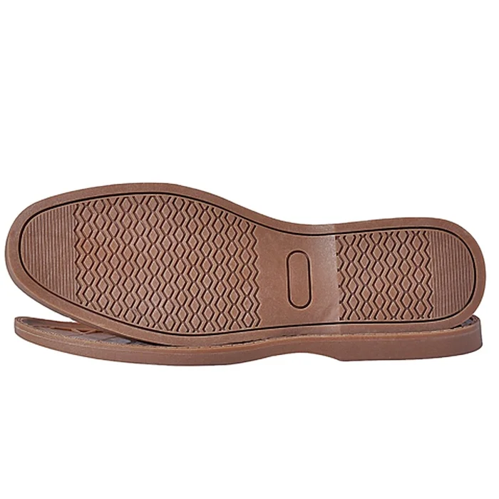 Leather shoes sole men size 41# TPR material two colors casual shoe outsole made in Jinjiang KS-25156