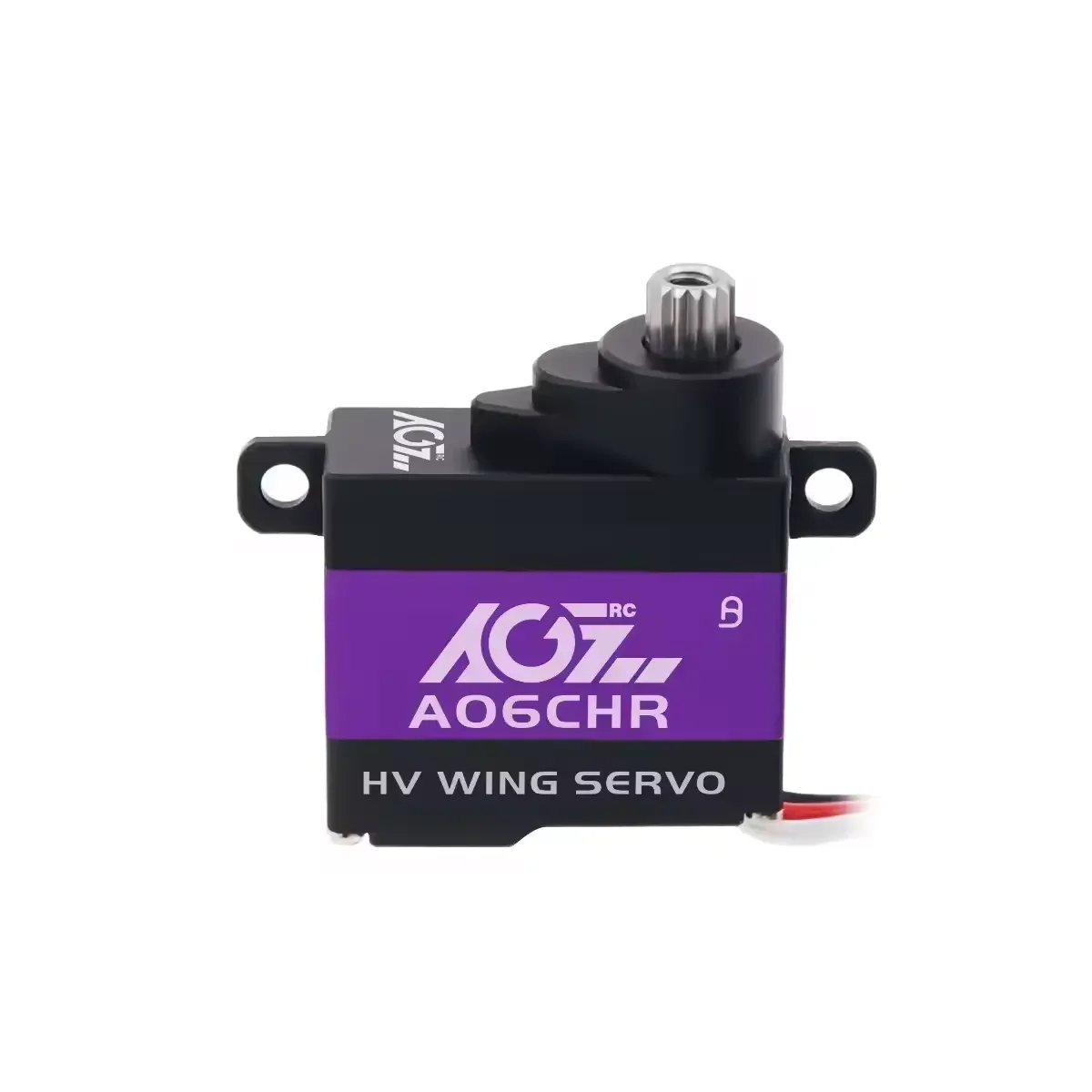 AGFRC A06CHR 8mm 0.052sec High Precision 3KG High Torque Coreless Motor Programmable Mini Wing Servo For RC Glider
