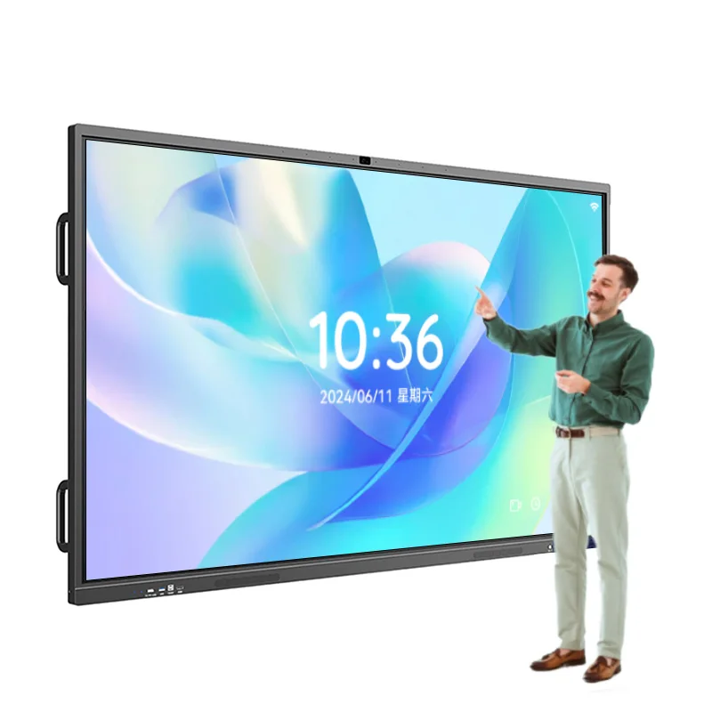 110 inches Indoor Smart Interactive Panel Digital Whiteboard LCD Teaching Interactive Whiteboard for School Meeting