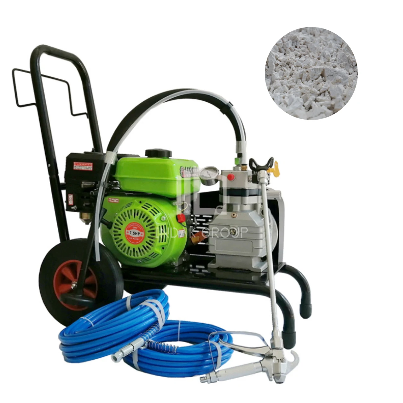 Internal combustion airless spray machine for painting Road and color steel,etc