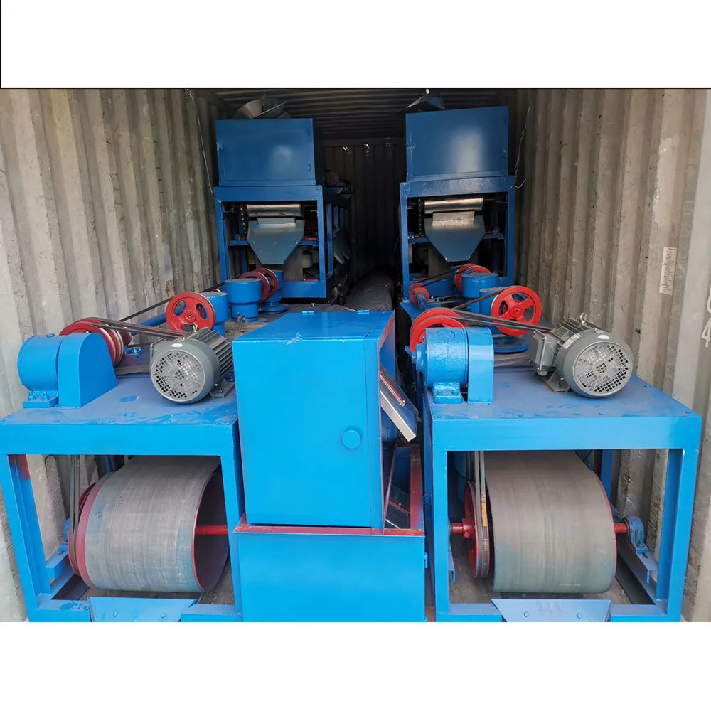 conveyor belt magnetic separator iron sand magnetic separator
