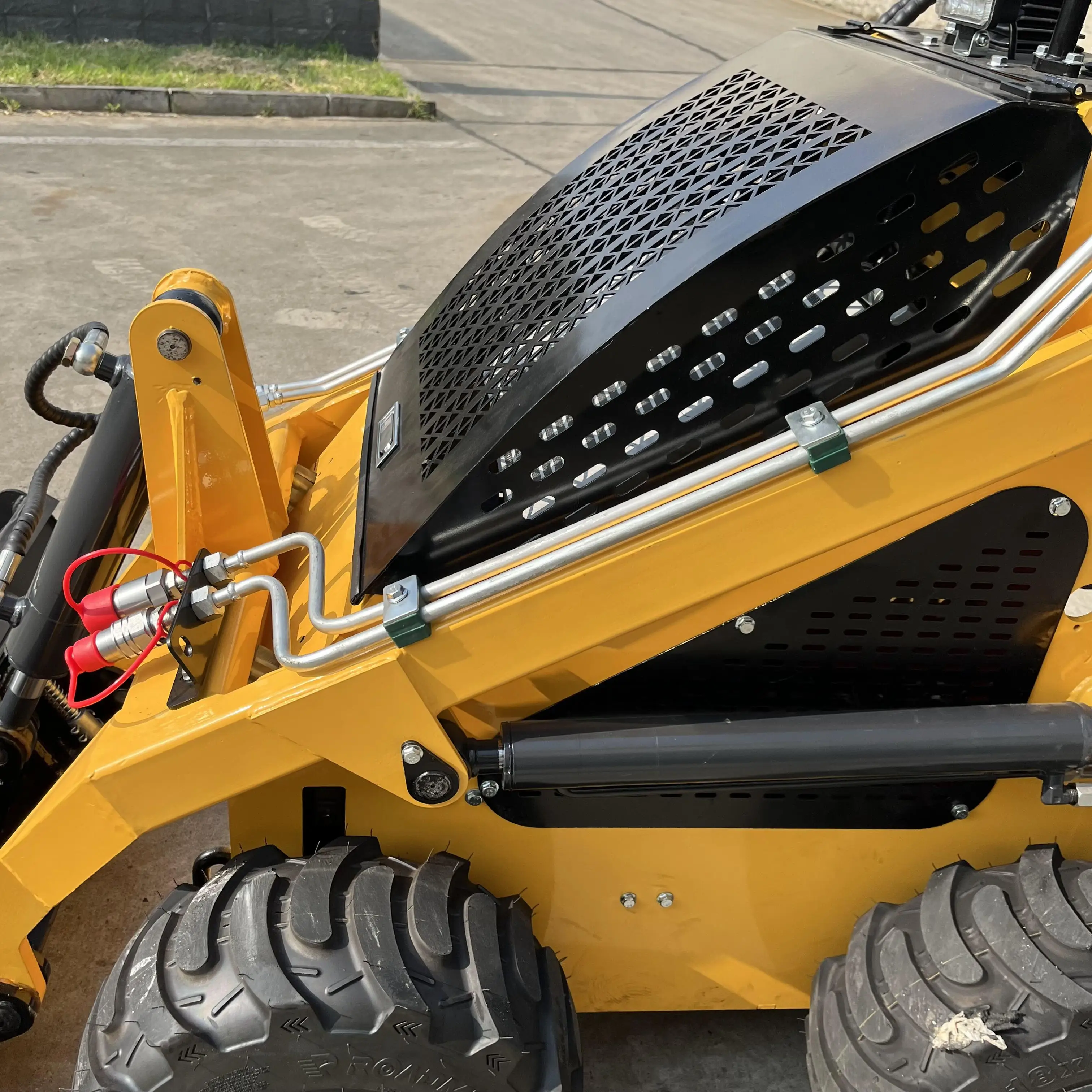 Track Mini Skid Steer Loader epa gasoline engine 23hp