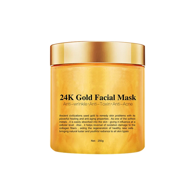 cosmetic wholesale Private Label Anti Wrinkle and Moisturizing collagen peel off face mask 24k peel off gold facial mask