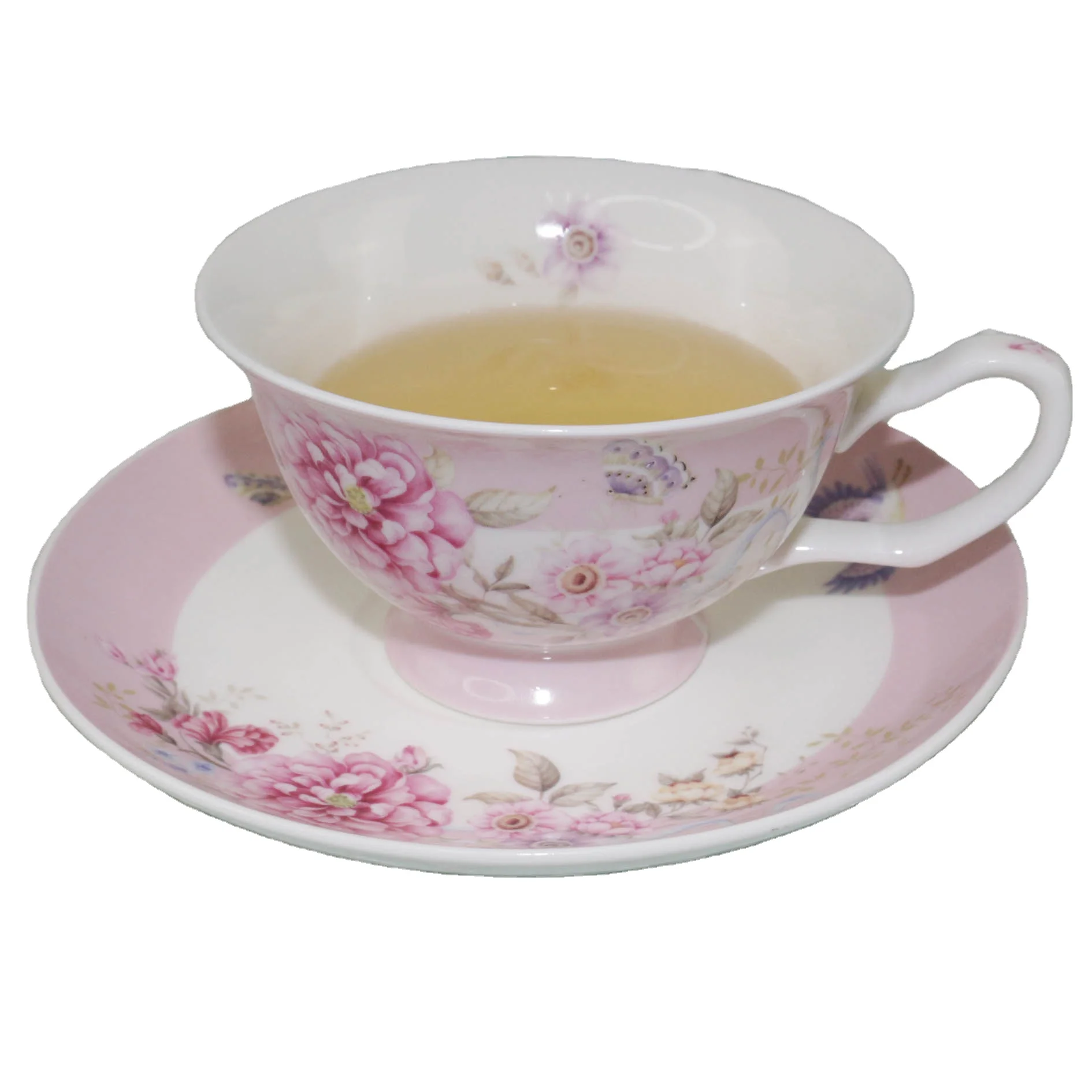 Ceramic Cup And Saucer French Retro Afternoon Tea Coffee Mugs British Household Palace Ceramic Cup  Set