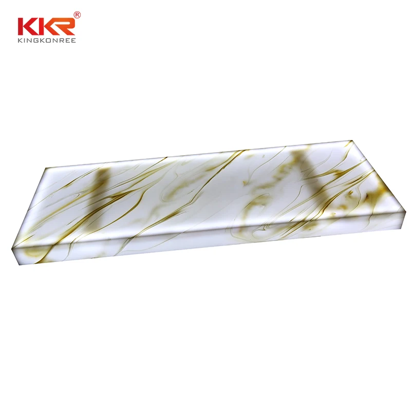 
Acrylic Solid Surface 6mm Resin Acrylic Sheet Translucent Plate 