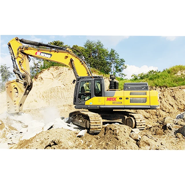 XE550DK China heavy machinery large hydraulic excavator crawler sales of 55 tons excavator