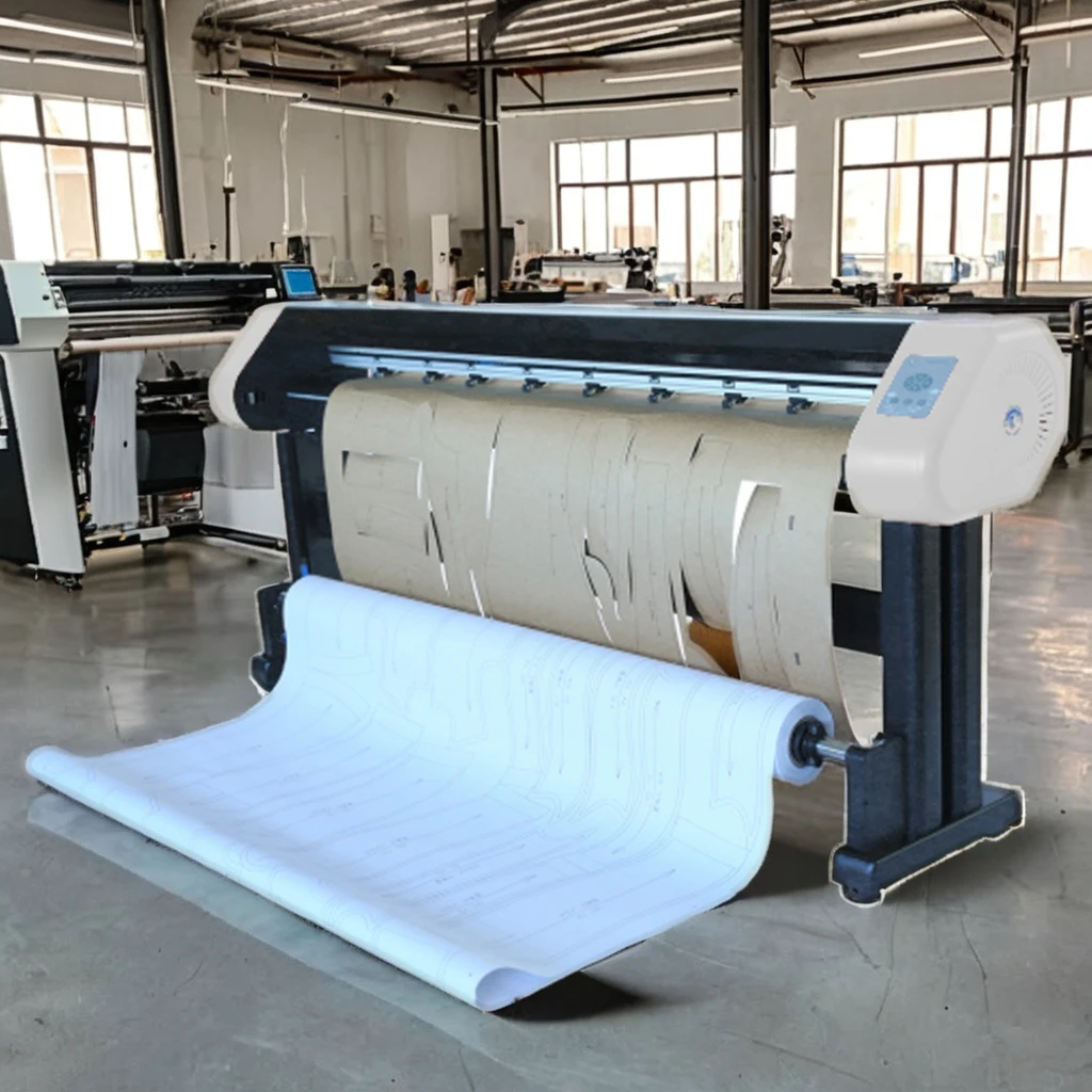 King Rabbit Auto Garment CAD Plotter Printer Manufacturer of Inkjet Pattern Marker Cutter Plotter