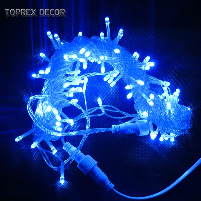 Toprex decor smart durable christmas outdoor holiday lighting connectable led string  lights