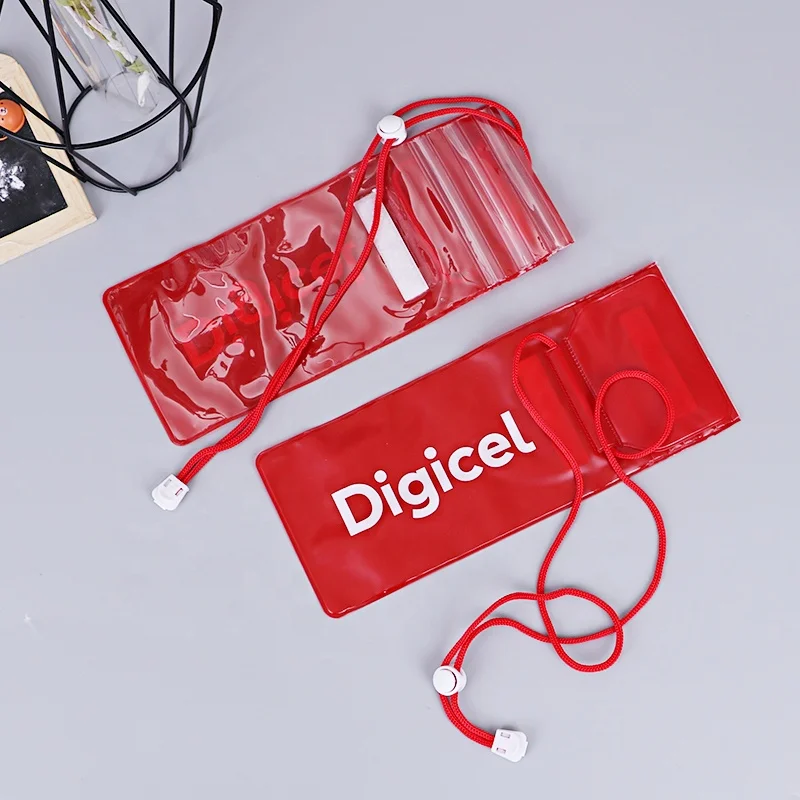 Beach Swimming Drifting Sealed PVC Transparent Waterproof Mobile Phone Bag