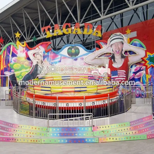 hot sale Tagada grande trailer disco turntable dance machine indoor/outdoor amusement park rides tagada
