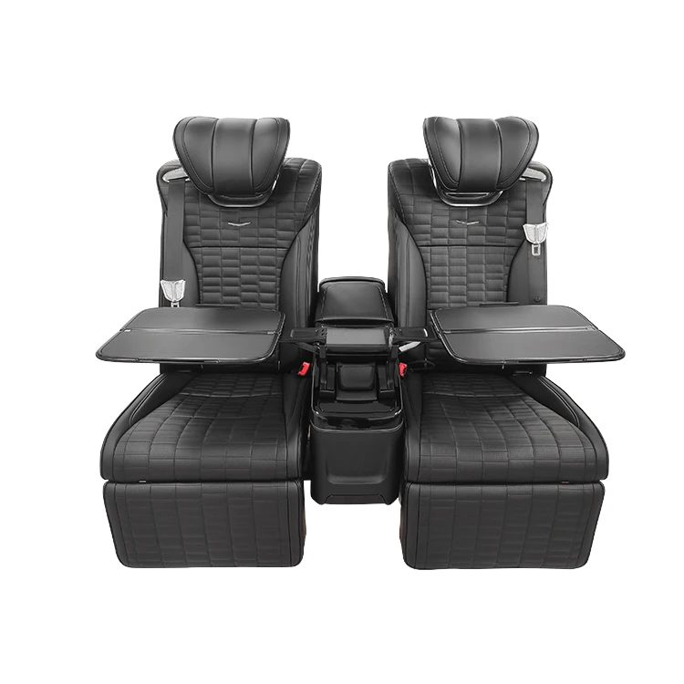VIP RV VAN mohome MPV Электрический роскошный модифицированный Alphard переднее сиденье для лимузинов автомобиля со столом
