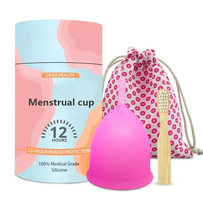 Period Menstrual Cup for Woman Reusable Close Fit Silicone Eco Friendly Bpa