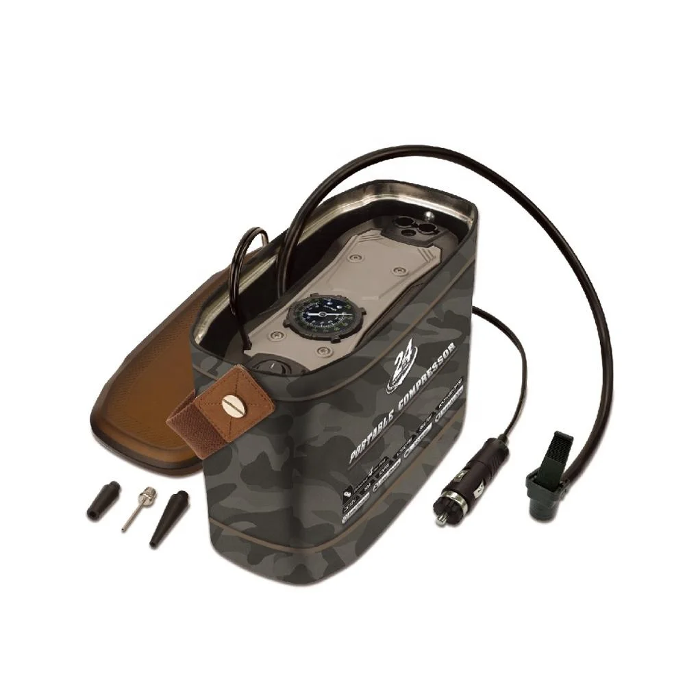 Oil-less Electric Pump Metal Portable Car Tire Inflation Compressors Corded Pointer Tire Inflators Air Compressor