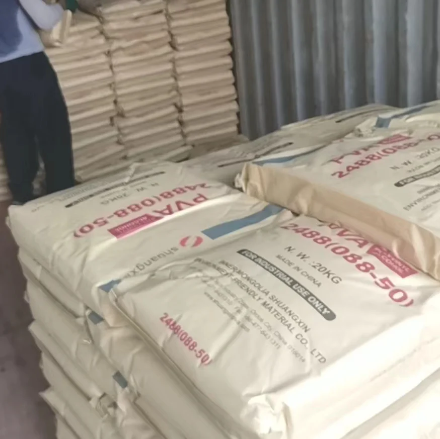 Chinese High Quality PVA Polyvinyl Alcohol polyvinyl alcohol powder pva 2488 (088-50) fiber pva