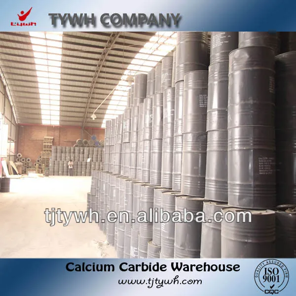 The best quality calcium carbide 5080mm can generate a large amount of acetylene