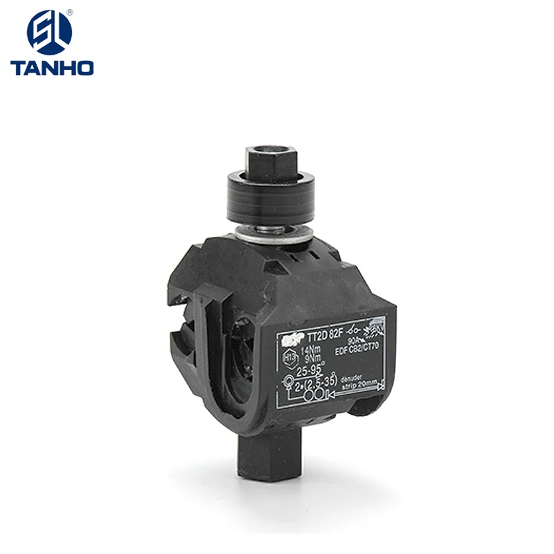 Изолированный зажим для прокола TANHO серии TTD, электрические соединители для кабеля ABC, зажимы, изоляционный зажим для пирсинга