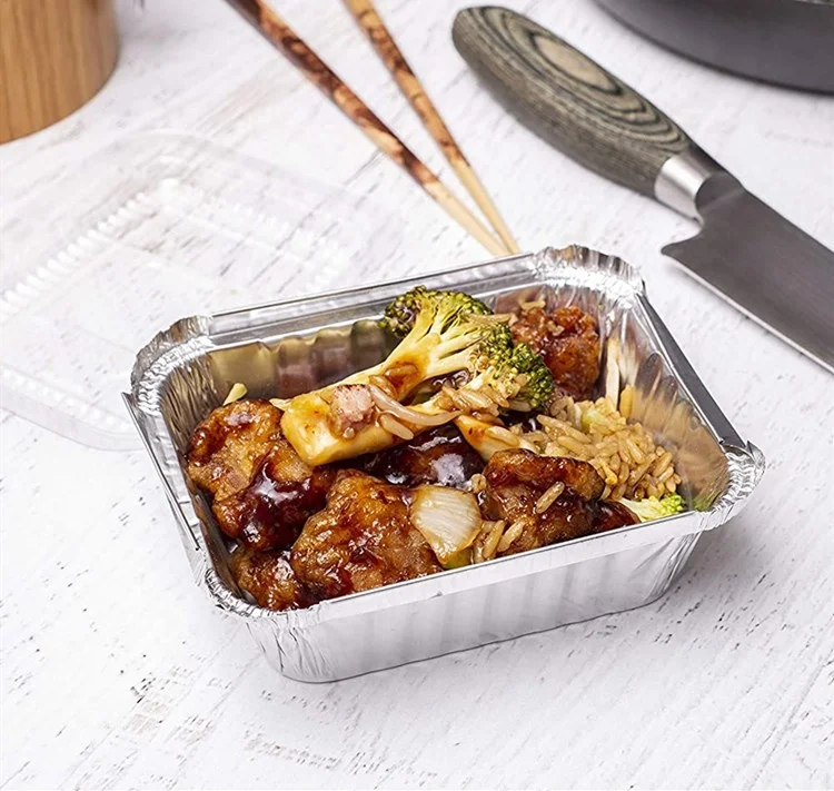 Reusable and Disposable Foil Pans with Board Lids Oven & Freezer Safe 50 Piece Set