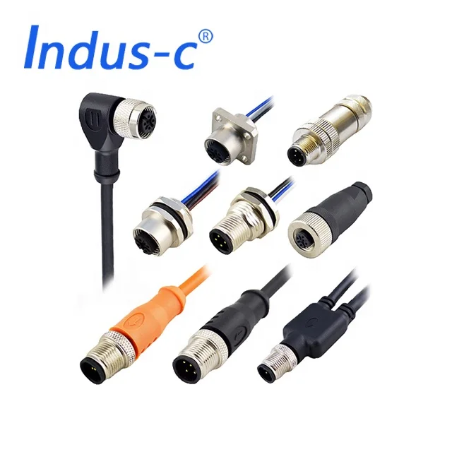 Высокое качество Быстрая фиксирующий винт Феникс контакты 5pins 8 контактов profibus m12 разъем